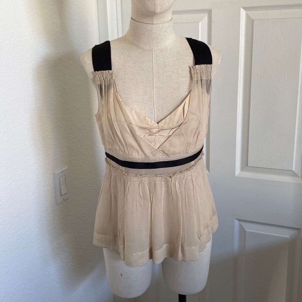 Miu Miu sleeveless blouse